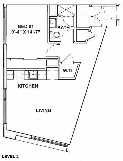 A floor plan of a two level home with a living room, kitchen, and bedrooms.